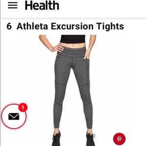 Athleta excursion tights